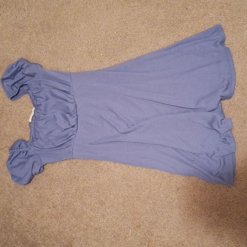 Blue dress